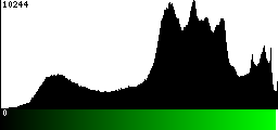 Green Histogram