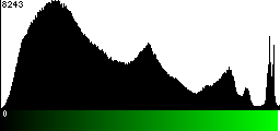 Green Histogram