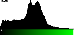 Green Histogram