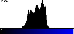 Blue Histogram