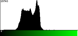 Green Histogram