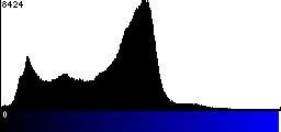 Blue Histogram