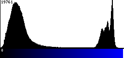 Blue Histogram