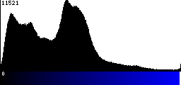 Blue Histogram