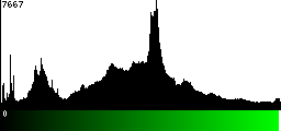 Green Histogram