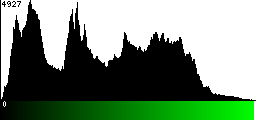 Green Histogram