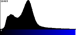 Blue Histogram