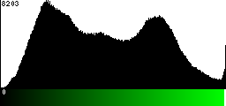 Green Histogram