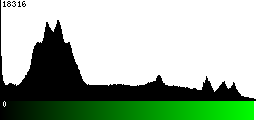 Green Histogram