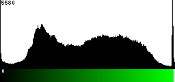 Green Histogram