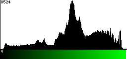 Green Histogram