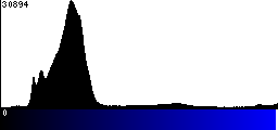 Blue Histogram