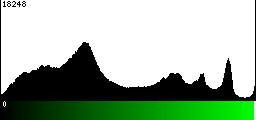 Green Histogram