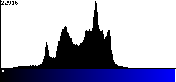 Blue Histogram