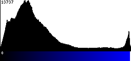 Blue Histogram