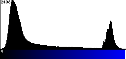 Blue Histogram