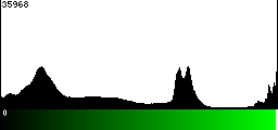 Green Histogram