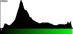 Green Histogram