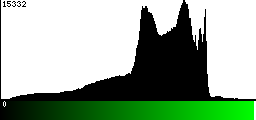 Green Histogram