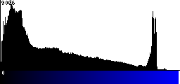 Blue Histogram