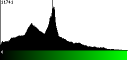 Green Histogram