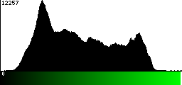 Green Histogram