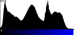 Blue Histogram