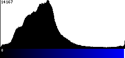 Blue Histogram