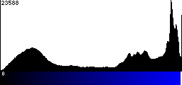 Blue Histogram