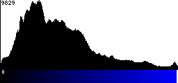 Blue Histogram