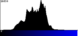 Blue Histogram