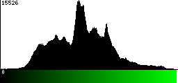 Green Histogram