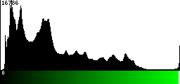 Green Histogram