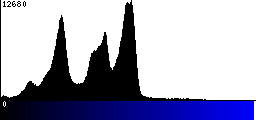 Blue Histogram