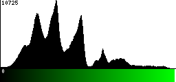 Green Histogram