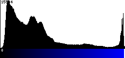 Blue Histogram