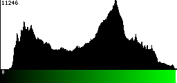 Green Histogram