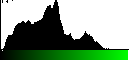 Green Histogram