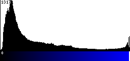 Blue Histogram