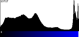 Blue Histogram