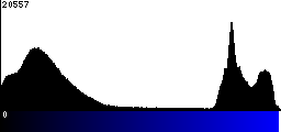 Blue Histogram