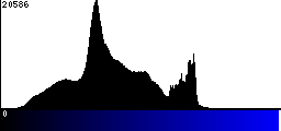 Blue Histogram