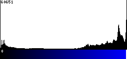 Blue Histogram