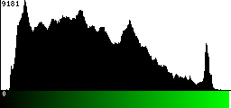 Green Histogram