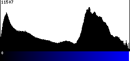 Blue Histogram