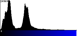 Blue Histogram