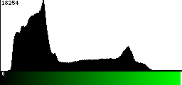 Green Histogram