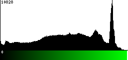 Green Histogram