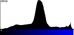 Blue Histogram