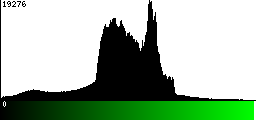 Green Histogram